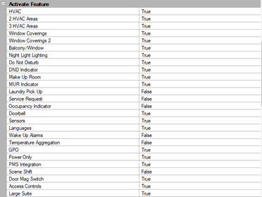 Screenshot of STR front-end options