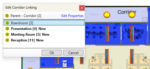 sb floor plan corridor linking editor